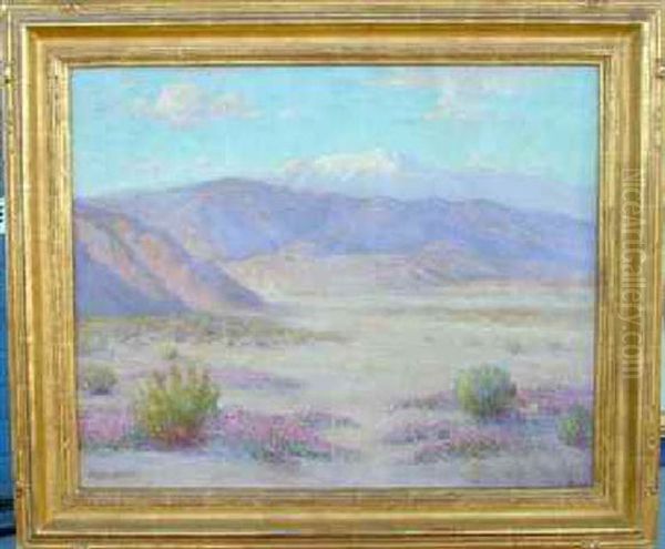 Desert - Palm Springs Oil Painting by Frederick Carl Smith