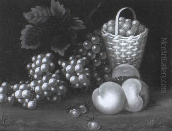 Still Life Of Fruit Oil Painting by Smith, William