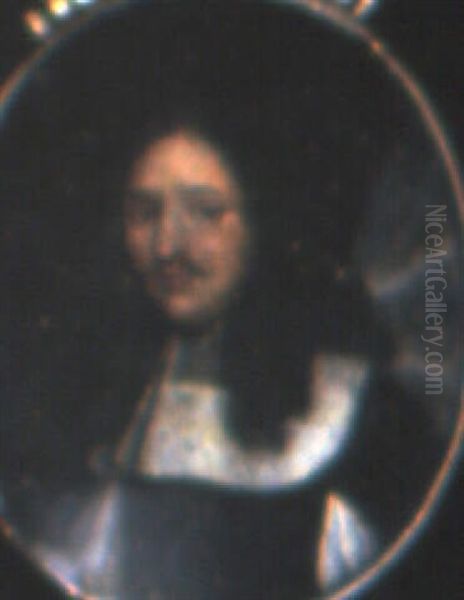 A Gentleman Oil Painting by Gaspar (Smits, Smith) Smitz