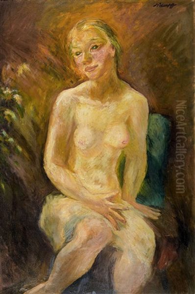 Badende Im Licht Oil Painting by Alexander Leo Soldenhoff