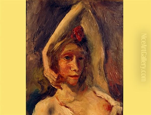 Frauenhalbakt Oil Painting by Alexander Leo Soldenhoff