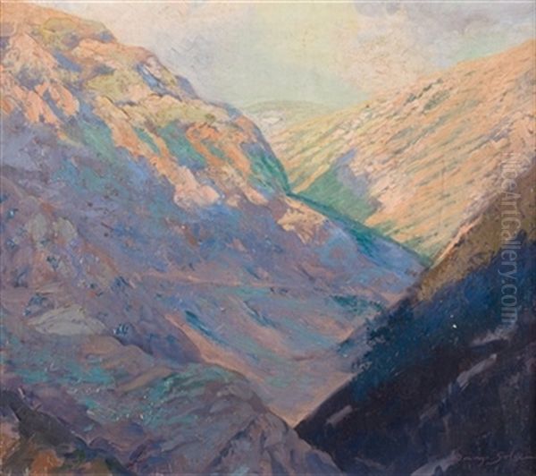 Paisaje Oil Painting by Domingo Soler Gili