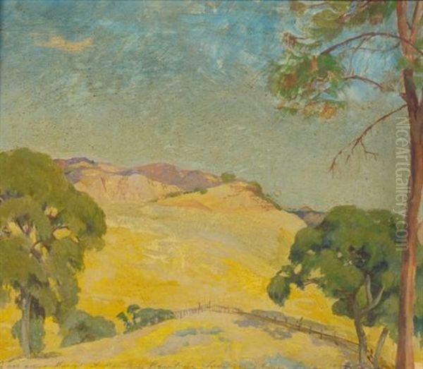 Landscape Oil Painting by Savely Abramovich Sorine