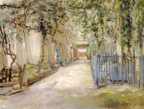 La Treille Oil Painting by Savely Abramovich Sorine