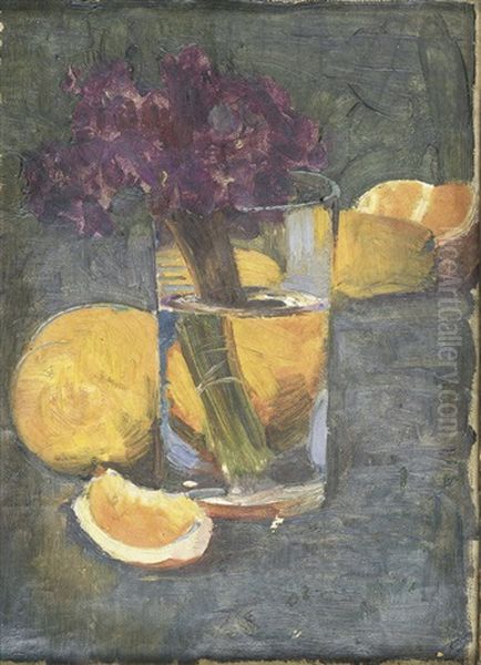 Natureza Morta Oil Painting by Aurelia de Sousa