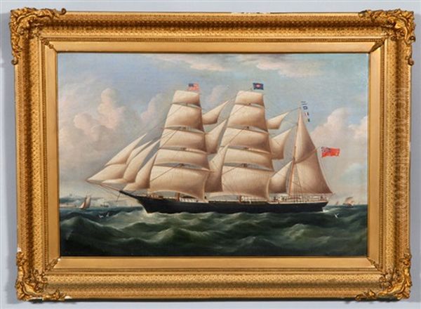 Helen Campbell Inward Bound Oil Painting by Richard B. Spencer