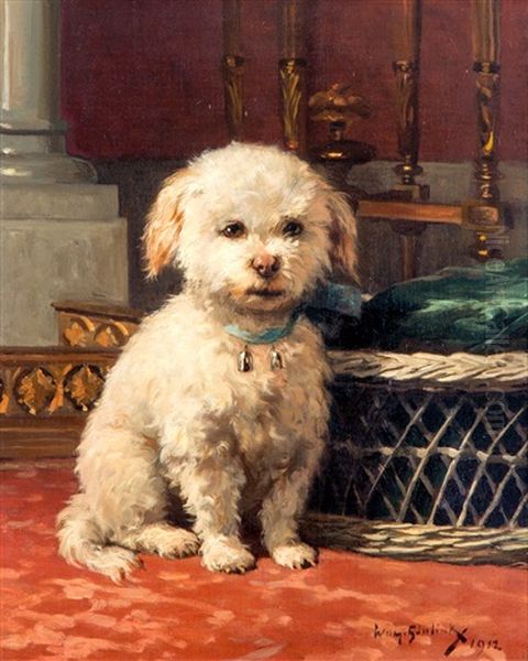 Een Trouwe Huisvriend Oil Painting by Willem II Steelink