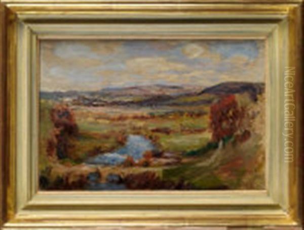 Ludlow Oil Painting by Philip Wilson Steer