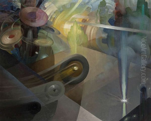 Sans Titre Oil Painting by Fernand Steven