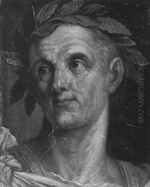 Cesar Oil Painting by Jan van der Straet