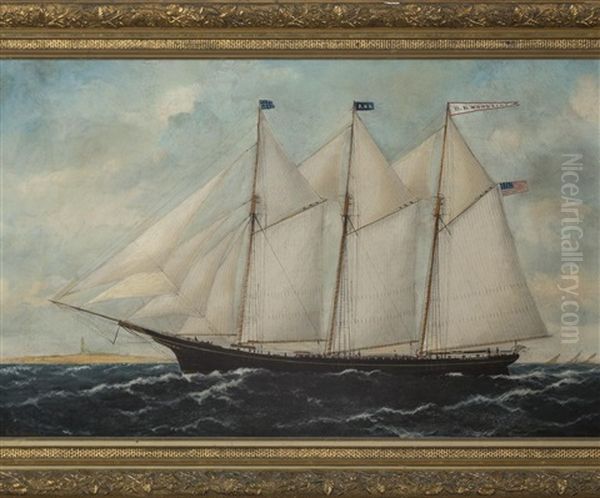 The Three-masted Schooner 