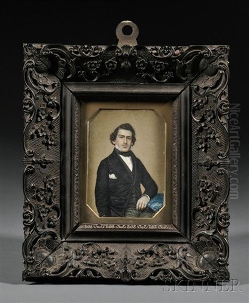 Portrait Of John Heard Of Ipswich, Massachusetts Oil Painting by Sunqua