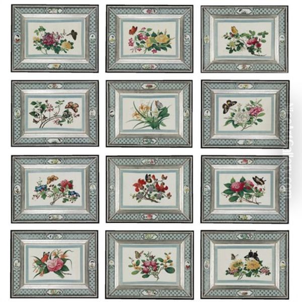 Untitled (12 Works) Oil Painting by Sunqua