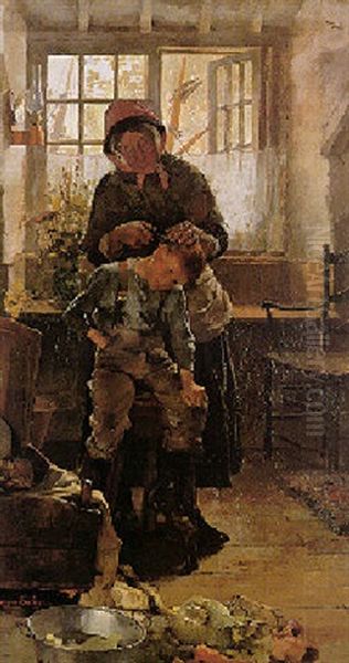 Dame Trimmer Oil Painting by Leghe Suthers