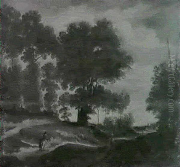 Promeneurs Sur Un Chemin Oil Painting by Reyer Claesz Suycker