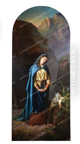 Marie-madeleine Oil Painting by Paul A. Svedomsky