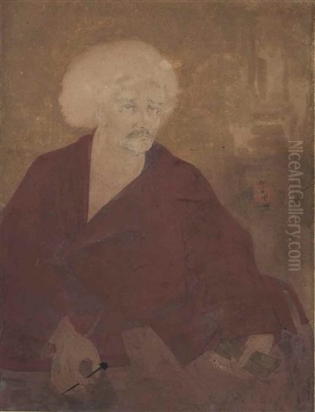 The Dreamers Of Dreams Oil Painting by Abanindranath Tagore