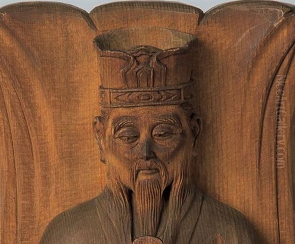 Figure Oil Painting by Koun Takamura