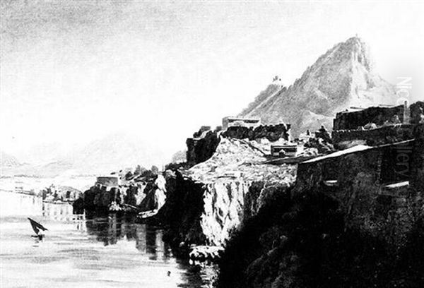 Basilia Di Constantino Oil Painting by Axel Tallberg