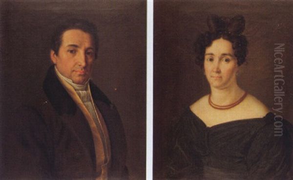 Hans Georg Oil Painting by Rudolf Tanner