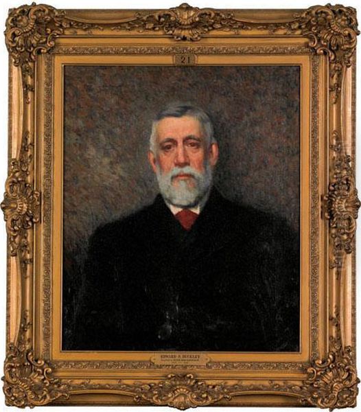 Portrait Of Edward Swift Buckley Oil Painting by Hugh Henry Breckenridge