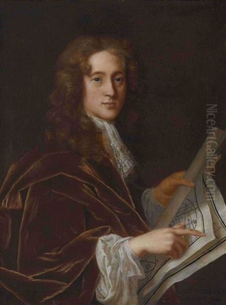 Jean De Bodt (1670-1745) Oil Painting by Henri Testelin