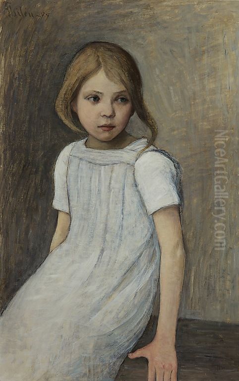 Morning Oil Painting by Ada Thilen