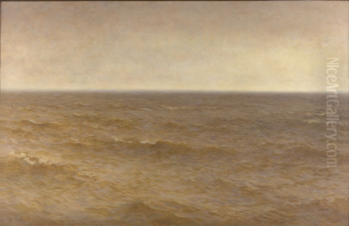 Zuiderzee Oil Painting by Willem Bastiaan Tholen