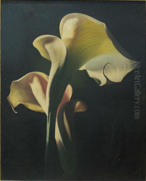 Nature Morte Oil Painting by Hugo Brehme