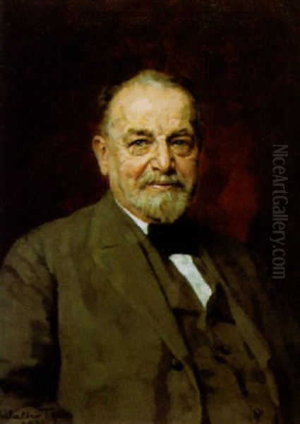 Herrenportrat Oil Painting by Walter Thor