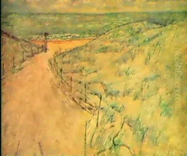 Dunes Oil Painting by Jan Thorn Prikker