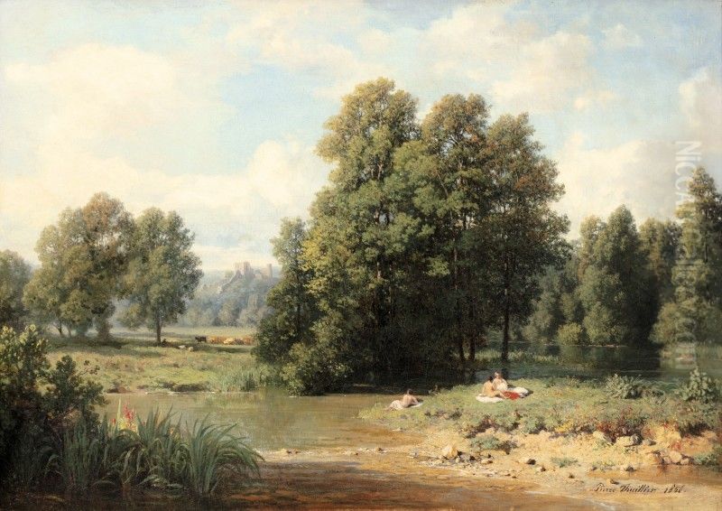 Landscape Oil Painting by Pierre Thuillier