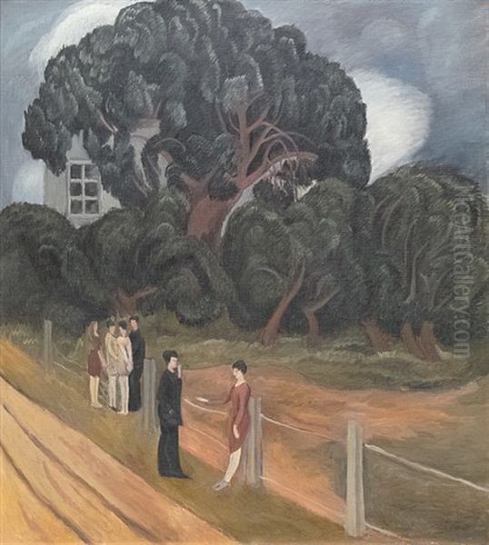 Mote Oil Painting by Rudolph Thygesen