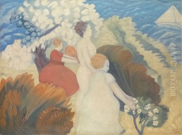 Havet Oil Painting by Rudolph Thygesen