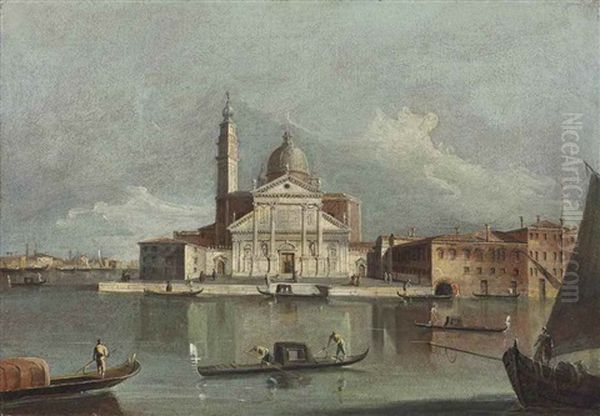 San Giorgio Maggiore, Venice Oil Painting by Francesco Tironi