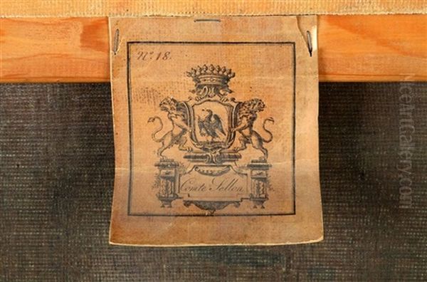 Saltimbanques Sur La Piazetta Oil Painting by Francesco Tironi