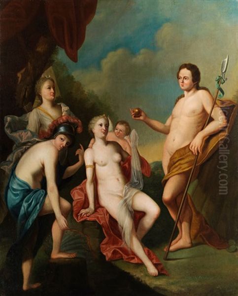Das Paris-urteil Oil Painting by Johann Heinrich Wilhelm Tischbein I