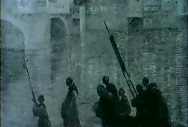 Viaticum Oil Painting by William Holt Yates Titcomb