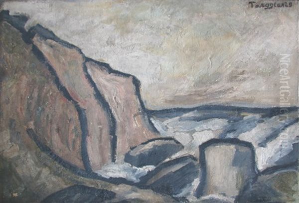 Untitled Oil Painting by Erich Torggler