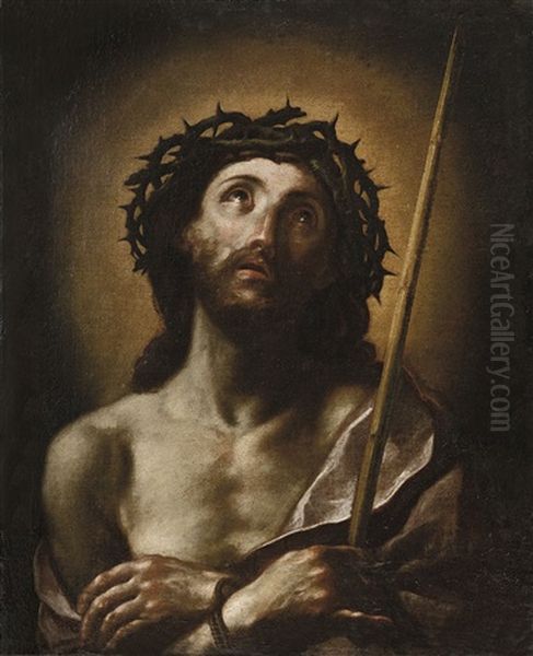 Ecce Homo Oil Painting by Flaminio Torri