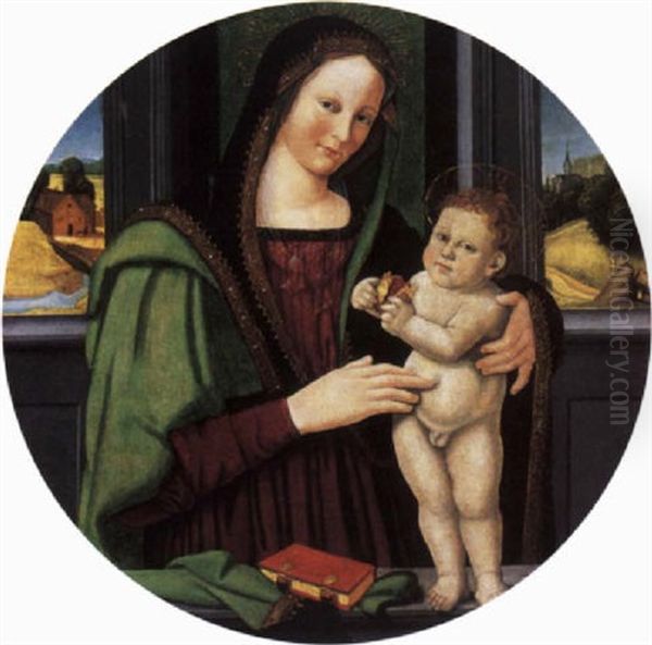 The Madonna And Child Oil Painting by Biagio D'Antonio