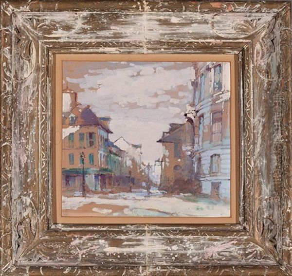 Possibly The Napoleon House And Courthouse, French Quarter Oil Painting by Arnold Turtle