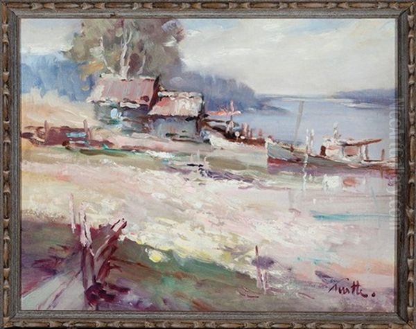 Bayou Barataria Oil Painting by Arnold Turtle