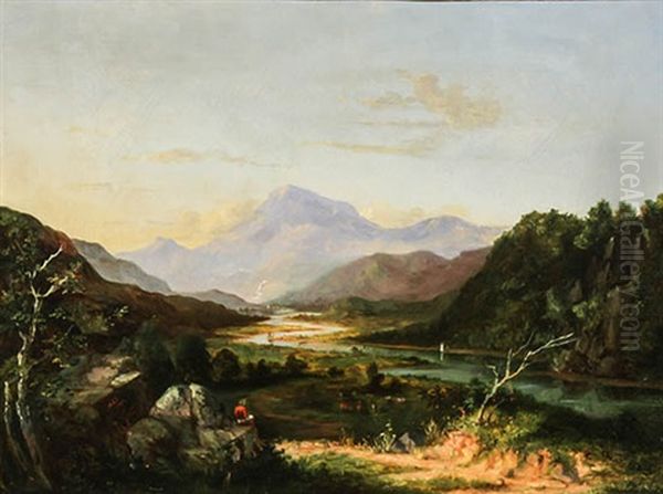 Mountain Vista Oil Painting by Abby Tyler Oakes