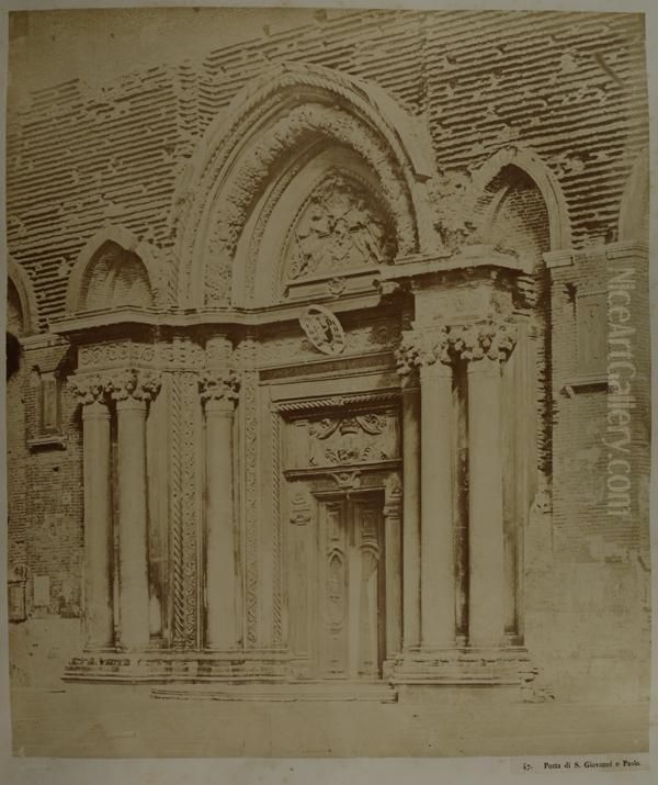 Venise, Porta Di S. Giovanni Oil Painting by Domenico Bresolin