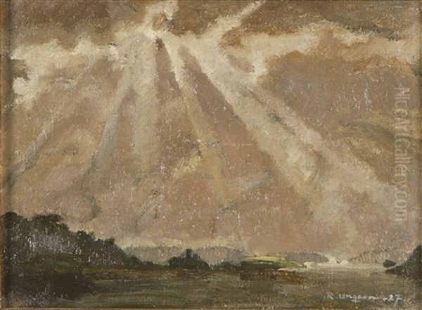 Landscape Oil Painting by Ragnar Ungern