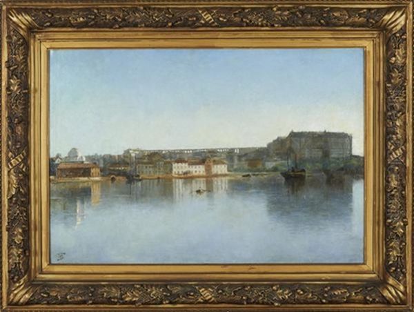 Vila Do Conde Oil Painting by Joao Vaz