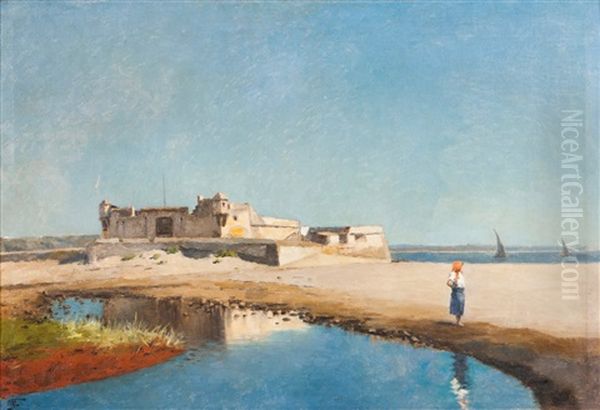 Sao Bruno Fortress, Caxias Oil Painting by Joao Vaz