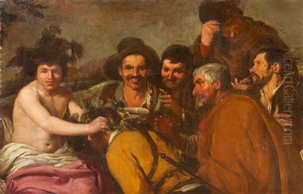 Dionysus Oil Painting by Diego Rodriguez de Silva y Velazquez
