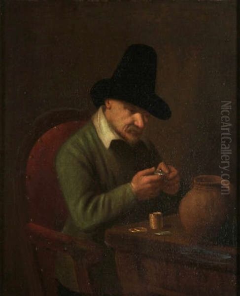 Le Tresorier Oil Painting by Charles Venneman